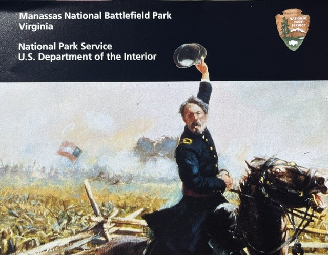 First Battle of Manassas painting from Manassas National Battlefield Park